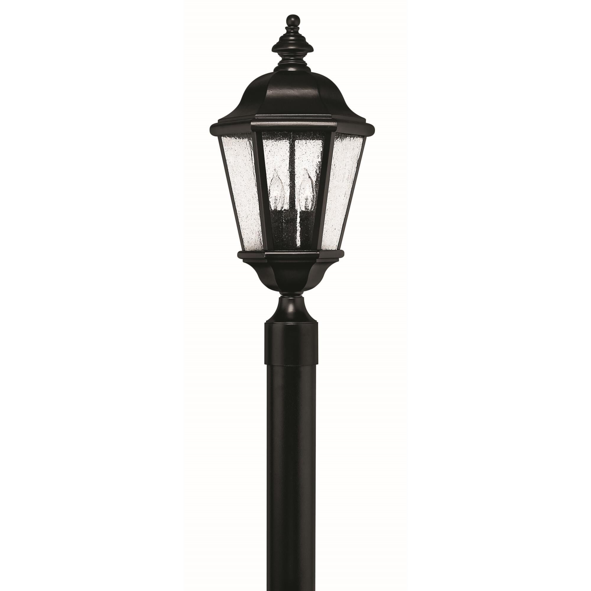 Shown in Black finish and Clear Seedy Panels glass